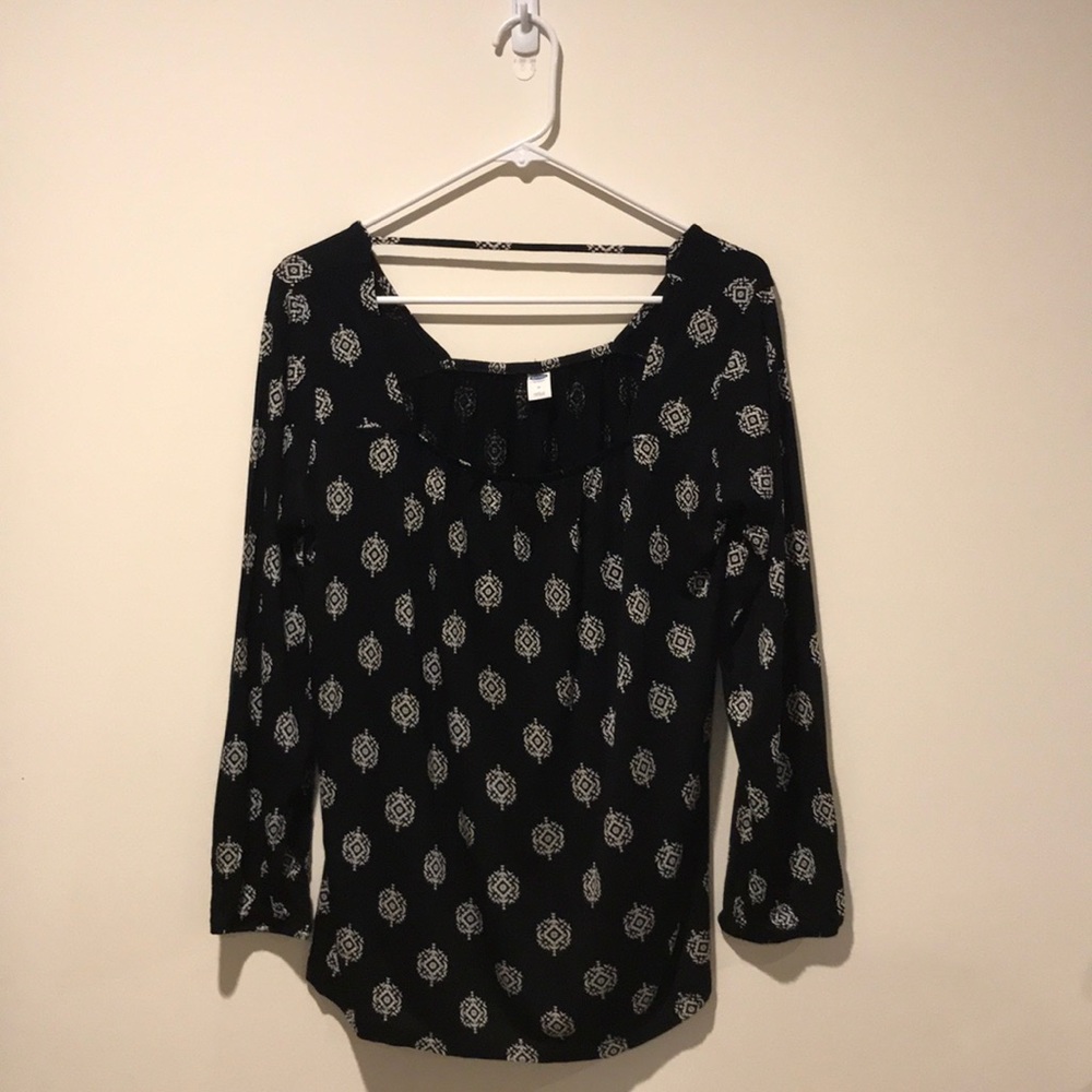 NEW Old Navy Women’s Cute Black Blouse